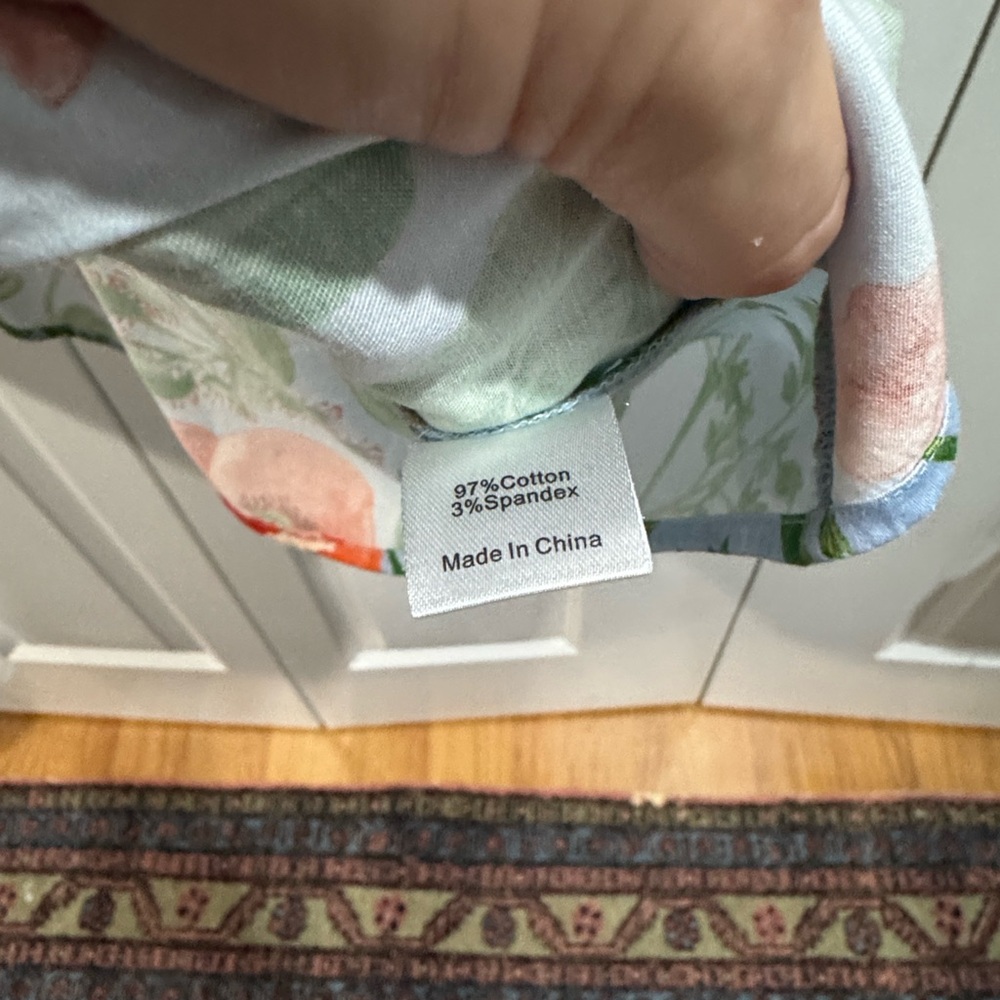 Tuckernuck Willow Popover Blouse Plus Size 3X XXXL Blooming Buds Floral Shirt - Picture 7 of 11